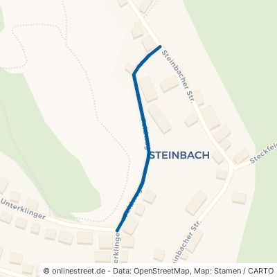 Feldweg Johannesberg Steinbach 