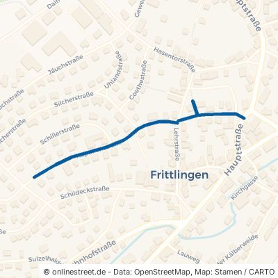 Kapellenstraße Frittlingen 