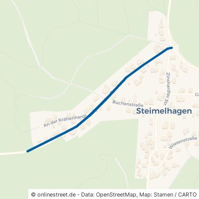 Holpener Straße Morsbach Steimelhagen 
