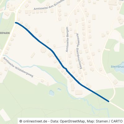 Amtsseite-Kühnhaidner Straße Marienberg Pobershau 