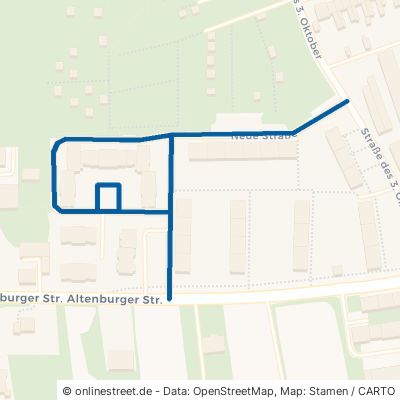 Neue Straße Frohburg 