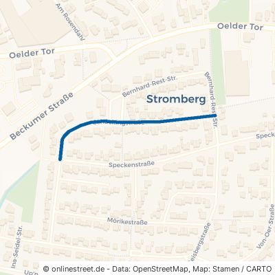 Schückingstraße Oelde Stromberg 