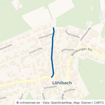 Wesestraße Haina Löhlbach 