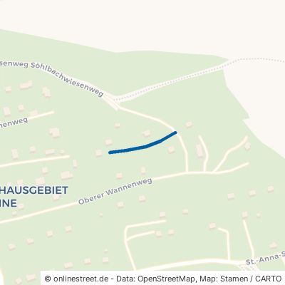 Hinterer Wannenweg Beilstein Söhlbach 