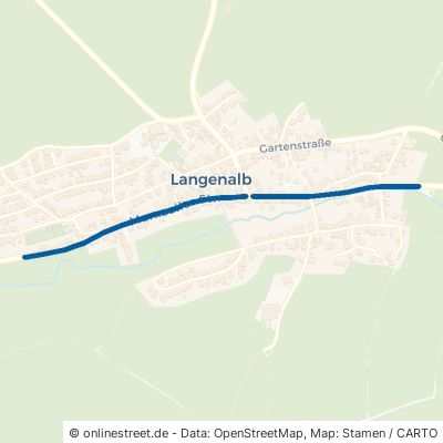Marxzeller Straße 75334 Straubenhardt Langenalb Langenalb