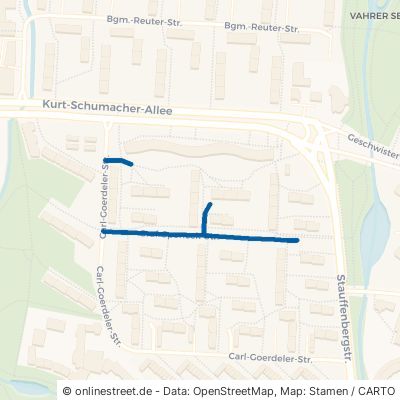 Graf-Sponeck-Straße Bremen Neue Vahr Südost 