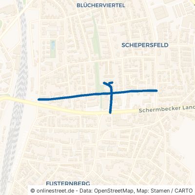 Halterner Straße Wesel Schepersfeld 