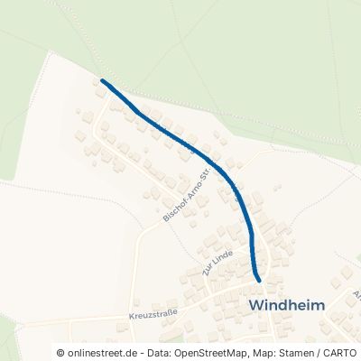 Hohner Weg Münnerstadt Windheim 