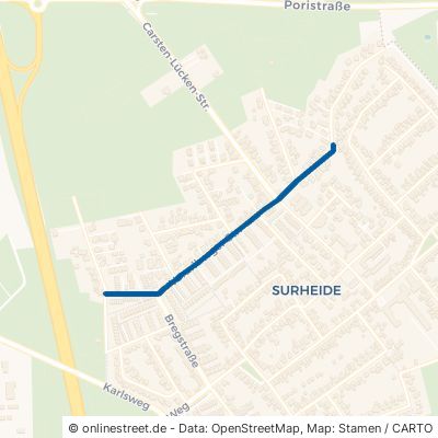 Vorarlberger Straße Bremerhaven Surheide 