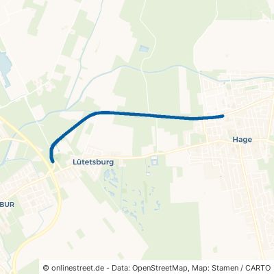 Küstenbahnstraße Lütetsburg 