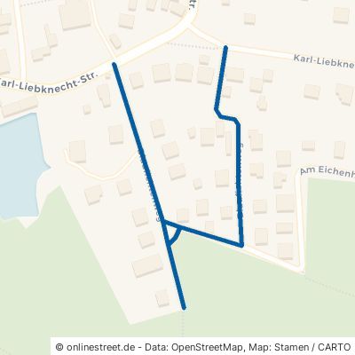 Blaufichtenweg Naunhof Lindhardt 