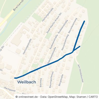 Steinrichsweg Weilbach Eisenhammer 