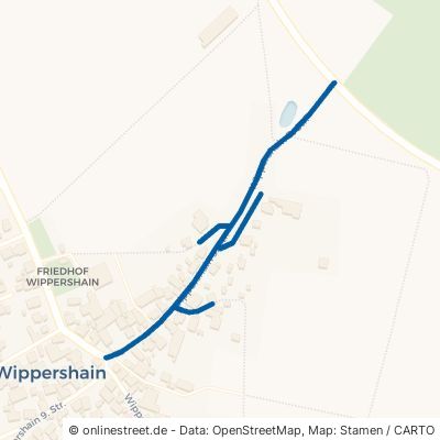 Wippershain 3. Straße Schenklengsfeld Wippershain 