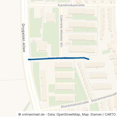 Paul-Klee-Straße München Thalk.Obersendl.-Forsten-Fürstenr.-Solln 