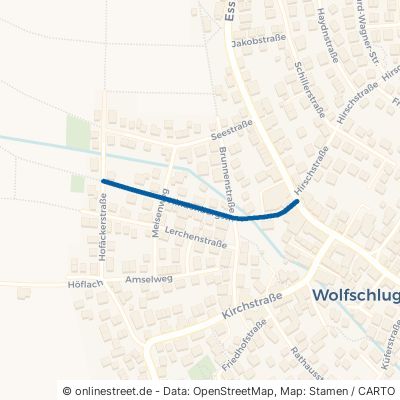 Hindenburgstraße Wolfschlugen 
