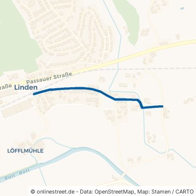 Bahnweg Hebertsfelden Linden 