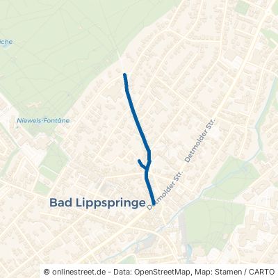 Waldstraße Bad Lippspringe 