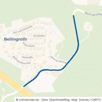 Kaltenbacher Straße Engelskirchen Bellingroth 