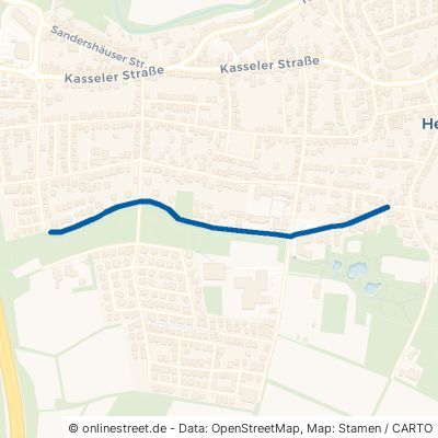 Cornelius-Gellert-Straße Niestetal Heiligenrode 
