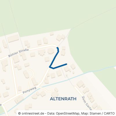 Altenrather Weg Lindlar Altenrath-Böhl 