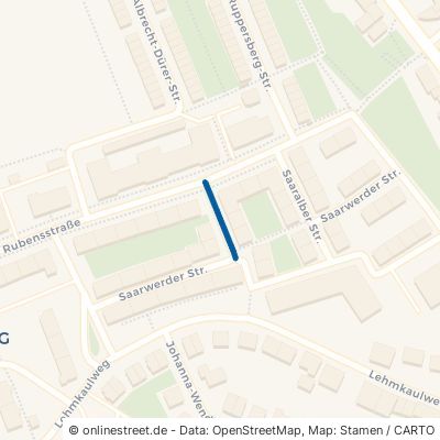 Weilburger Straße Saarbrücken St Arnual 