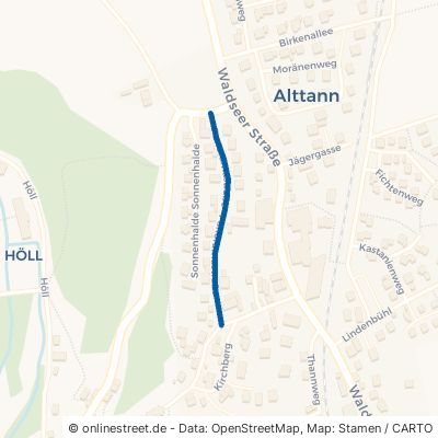 Panoramastraße Wolfegg Alttann 