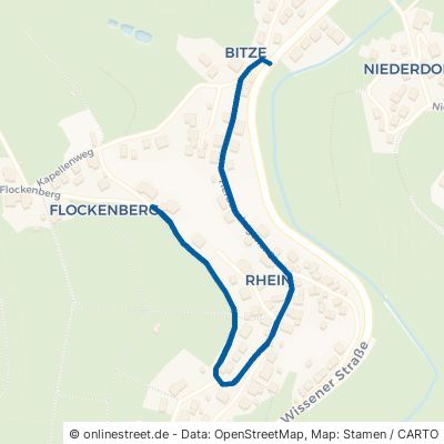 Herbertshagener Straße Morsbach Rhein 