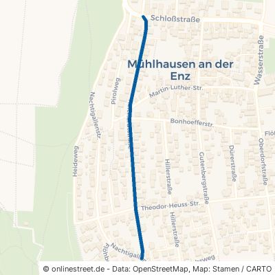 Reichardtstraße Mühlacker Mühlhausen 