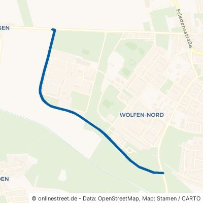 Fuhnestraße Bitterfeld-Wolfen Wolfen 