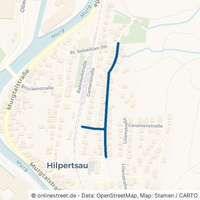 Blumenstraße Gernsbach Hilpertsau 