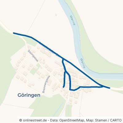 Lauchröder Straße Eisenach Wartha-Göringen 