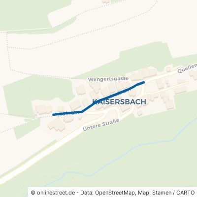 Nußrain Beilstein Kaisersbach 