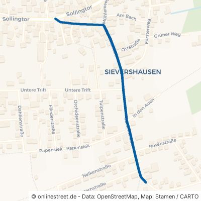 Gartenstraße Dassel Sievershausen 