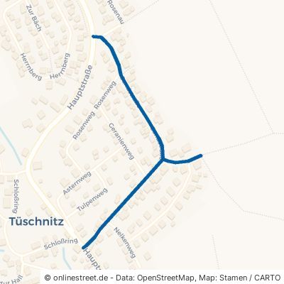 Sandstraße Küps Tüschnitz 