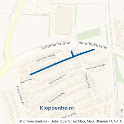 Rhönstraße Karben Kloppenheim 