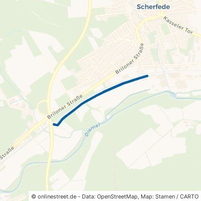 Wilhelm-Lödige-Straße Warburg Scherfede 