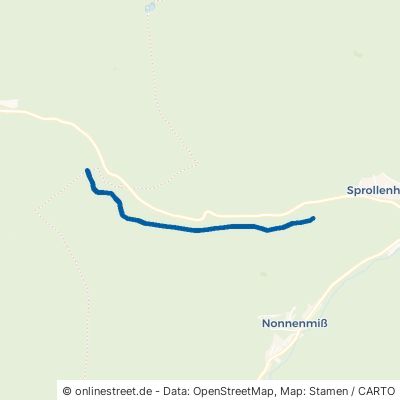 Sprollenwasenweg Bad Wildbad Nonnenmiß 
