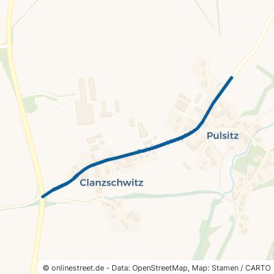Pulsitzer Hauptstraße Ostrau Clanzschwitz 