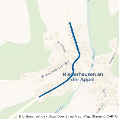Hauptstraße Niederhausen an der Appel Niederhausen 