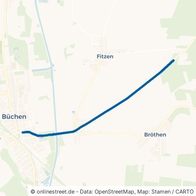 Gudower Straße Büchen Dorf 