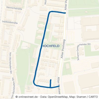 Von-Parseval-Straße Augsburg Hochfeld 