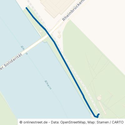 Rheinparkuferweg Duisburg Hochfeld 