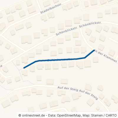 Zeiläckerstraße Tiefenbronn Mühlhausen 