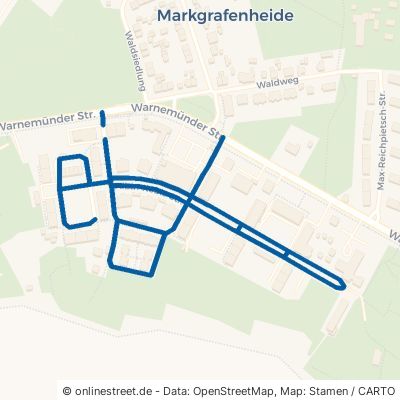 Albin-Köbis-Straße Rostock Markgrafenheide 