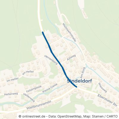 Marlacher Straße Schöntal Sindeldorf 