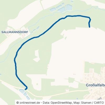 Alfalterbach-Waldweg Deining Großalfalterbach 