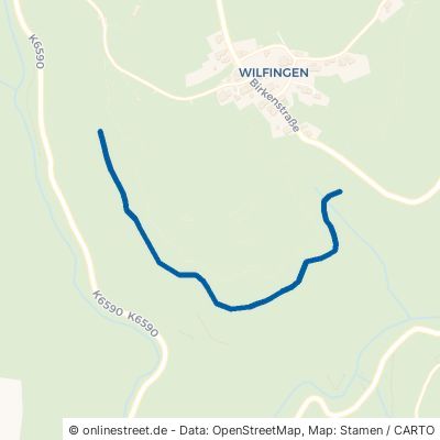 Albhalden Weg Dachsberg 