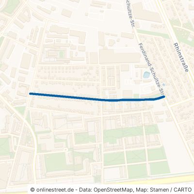 Schleizer Straße Berlin Alt-Hohenschönhausen 