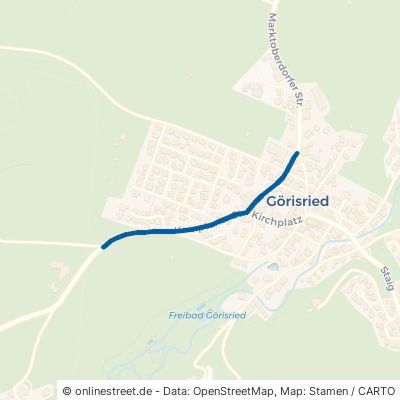 Kemptener Straße Görisried Vordersteig 