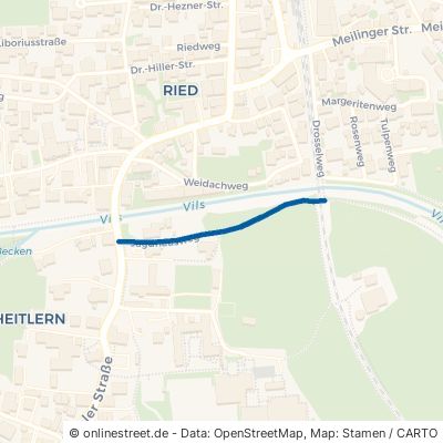 Jagdhausweg Pfronten Heitlern 